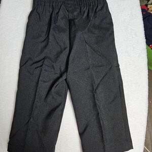 Andrew Fezza Gray Dress Shirt with Black & Silver Striped Tie